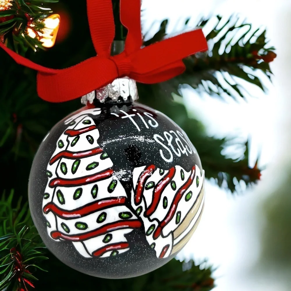 Christmas Ornament: Little Debbie Snack Cakes - Handmade & Personalized Ornament
